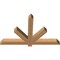 Ekena Millwork Kennewick Timber Gable Bracket, Western Red Cedar, 48"W x 30"H x 3 1/2"D x 3 1/2"F, 15/12 Pitch GBW048X30X0404KEN00SWR - alternate 4